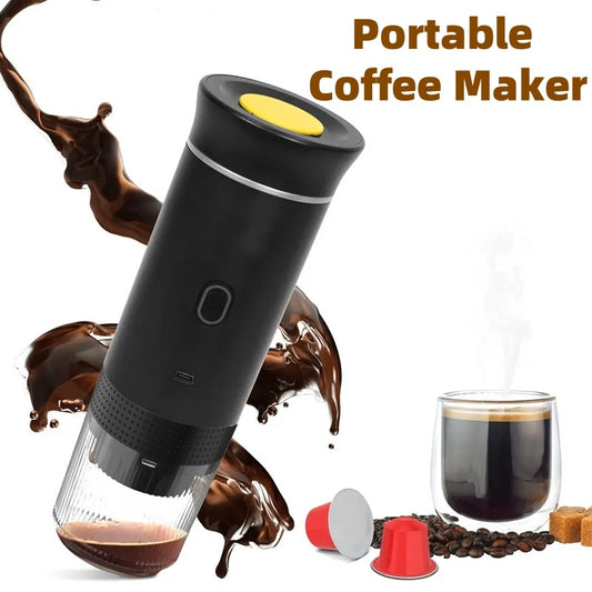 Elektriese Meul Koffie Reis Handy 3 In1 Espresso Draagbare Koffie Espresso Maker Masjien Kafee Draagbare Kapsule Koffiemasjien Kombuis Gadgets