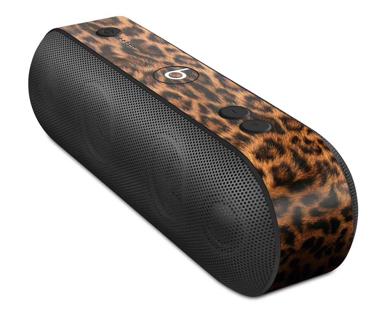 Mirrored Leopard Hide - Full Body Skin Decal Wrap Kit vir Beats by Dre 