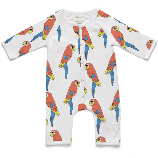 Die Papegaai - Lang Romper - 100% Organies