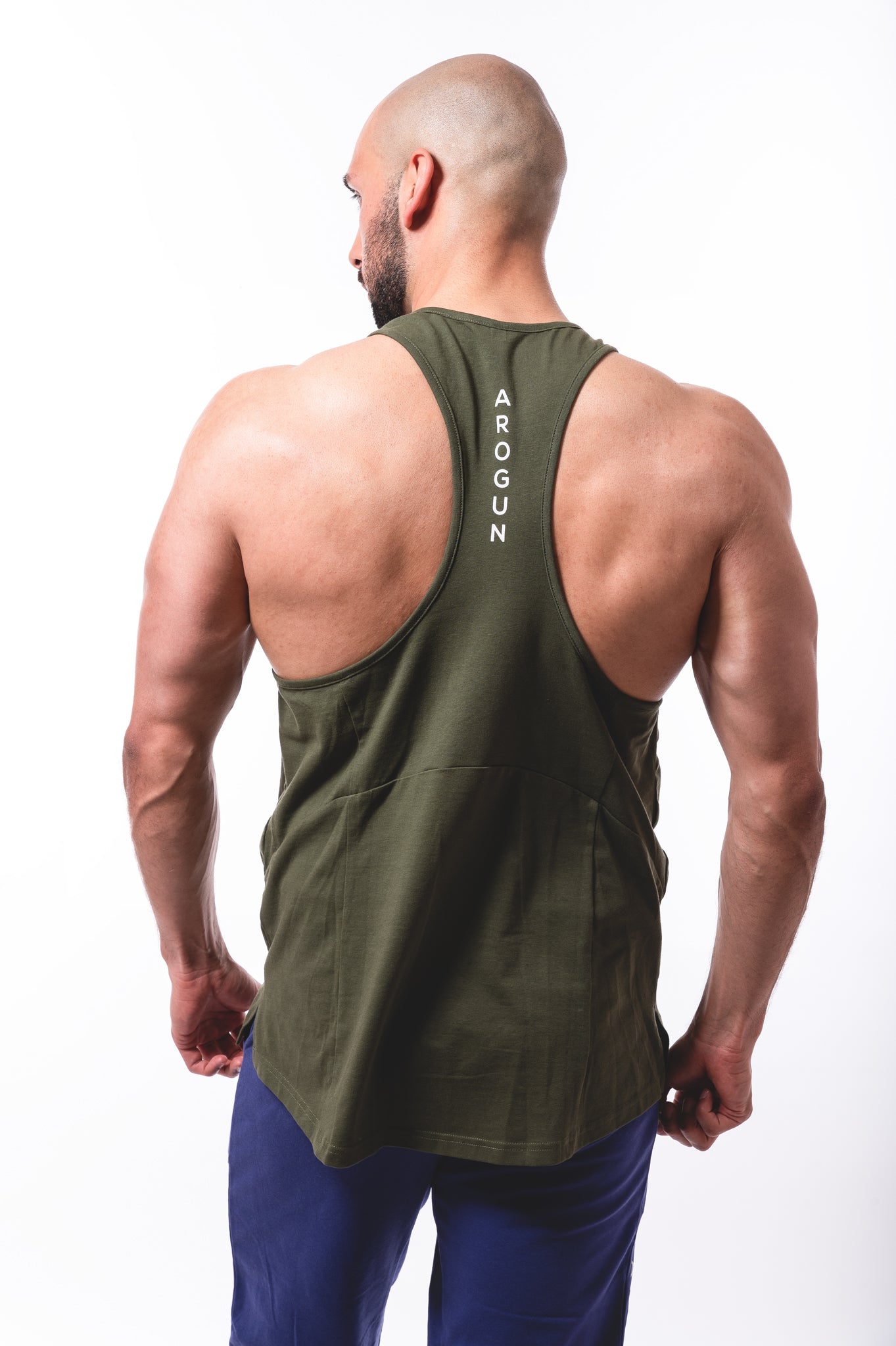 Mans Fitness Stringer - Tank Top