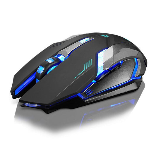 ماوس الألعاب اللاسلكي الصامت Ninja Dragon Stealth 7 LED 