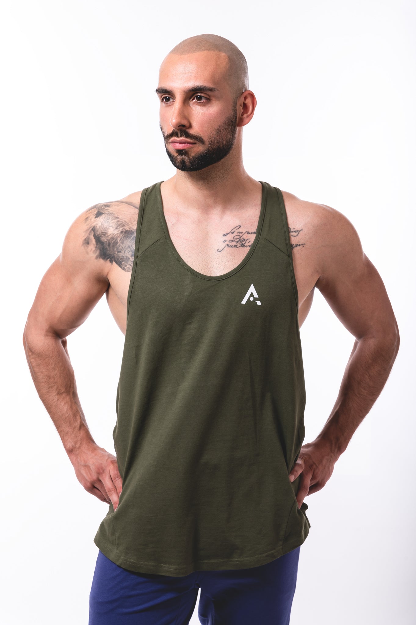 Mans Fitness Stringer - Tank Top